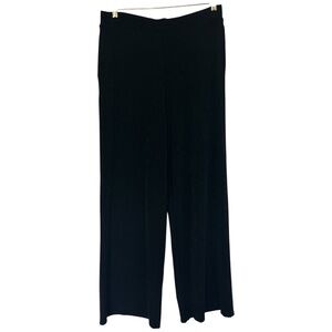 Chico's Travelers Wide Leg Pocket Pants black